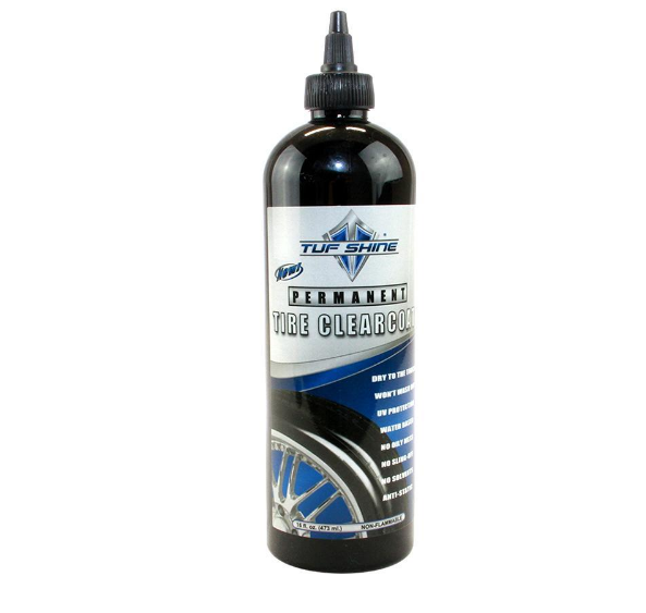 TUF SHINE Tire Clearcoat, Long-Lasting Glossy Finish, Anti-Static Formula