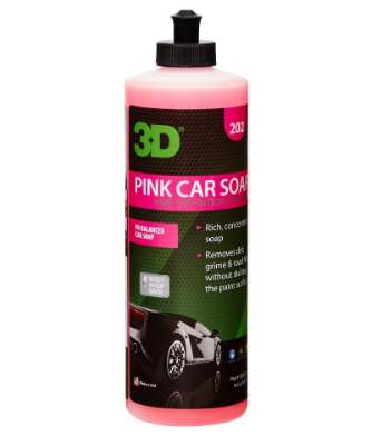 3D Pink Car Soap