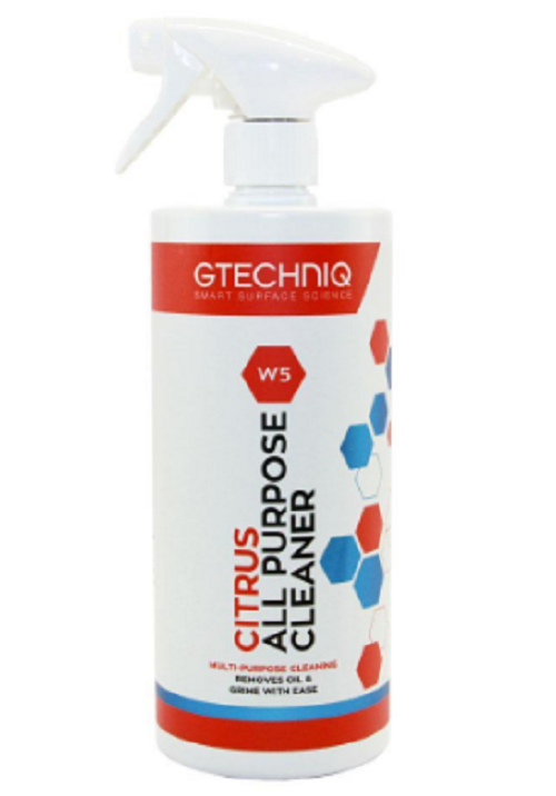 Gtechniq W5 Citrus All Purpose Cleaner - Strong, Biodegradable, Paint Safe