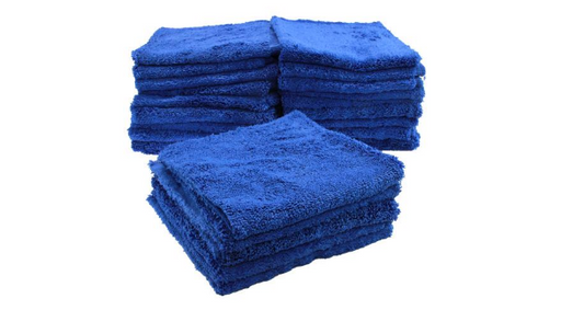 The Rag Company Creature Edgeless 420 Towel Blue 16" x 16" BULK 25x